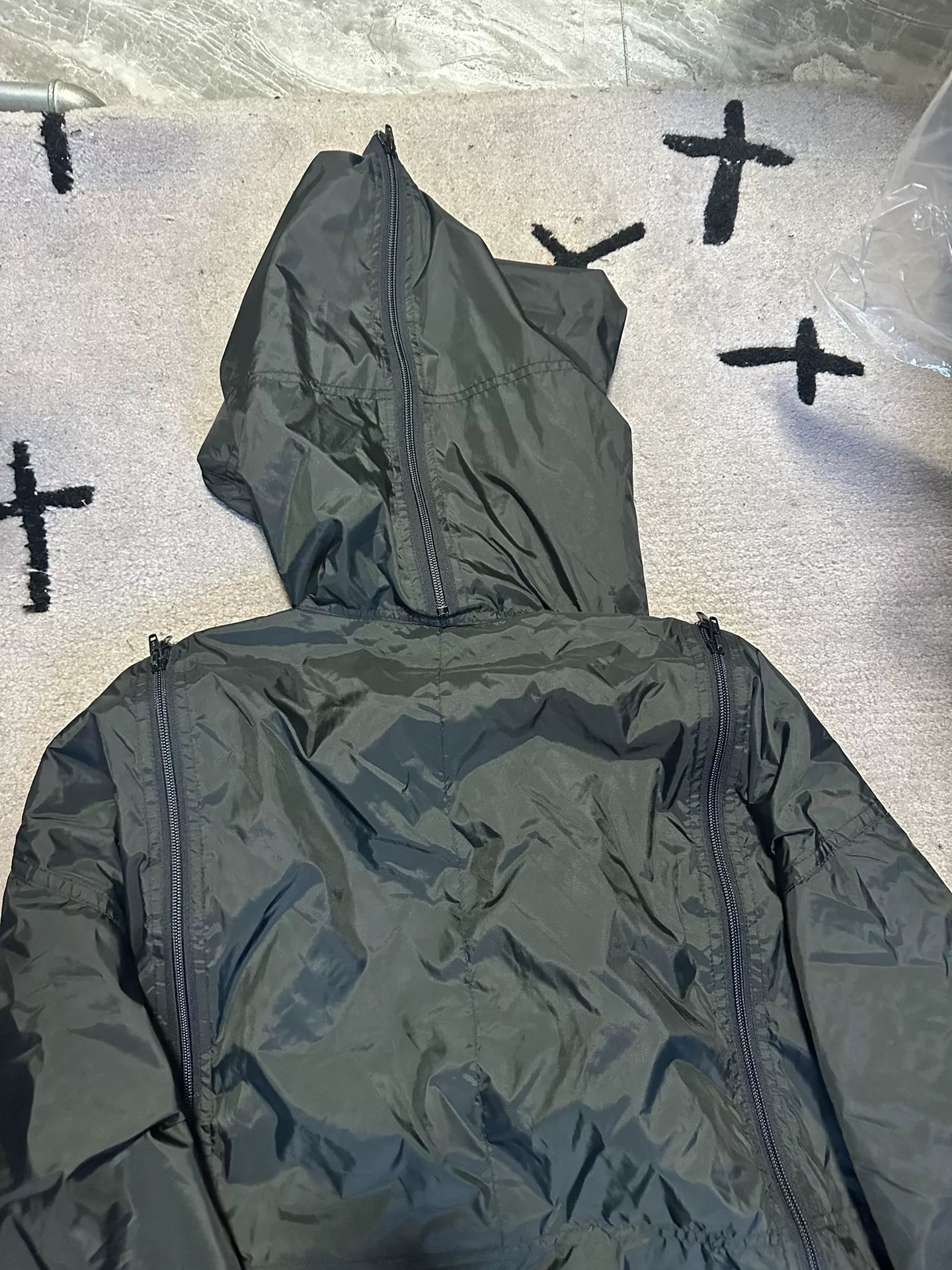 1990s Final Home Survival Jacket with Hood