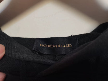 black adventure long hoodie sweatshirt