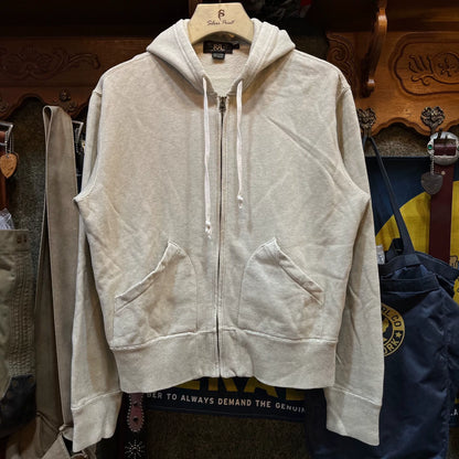 rrl vintage-style zip-up hoodie