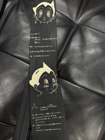yohji yamamoto astroboy themed tie