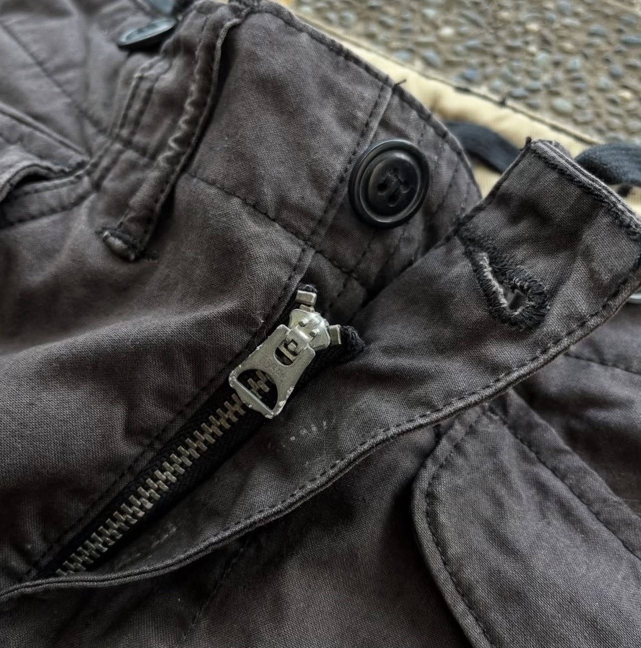 Vintage Double RL Military Cargo Trousers
