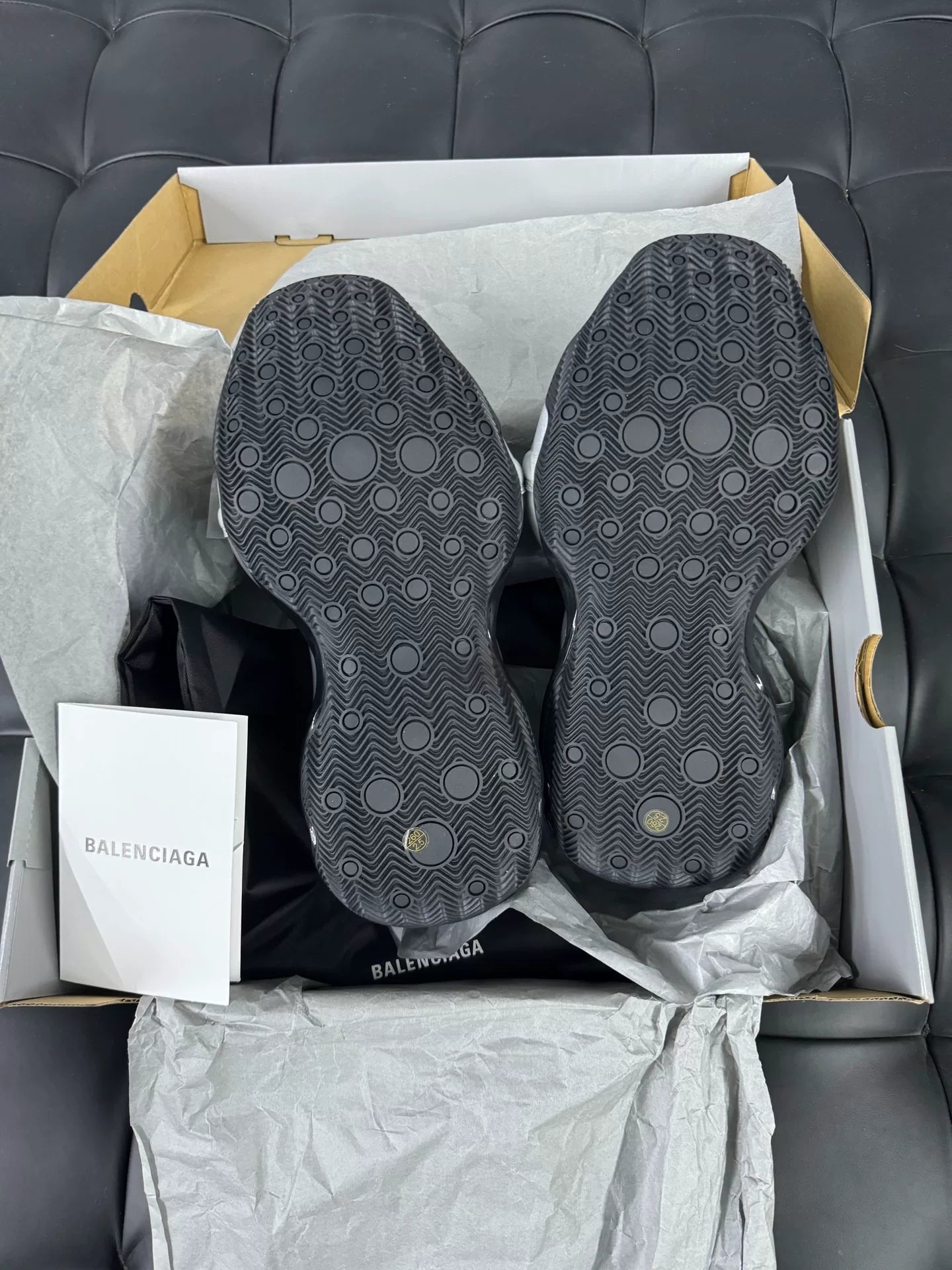 Balenciaga Metallic Basketball Sneakers Size 40