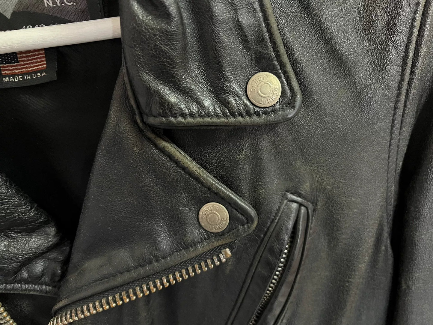 Schott 626 VN Vintage Leather Jacket