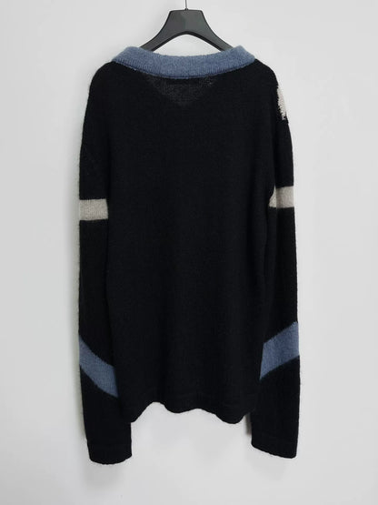 limited edition black sweater by Kiko Kostadinov