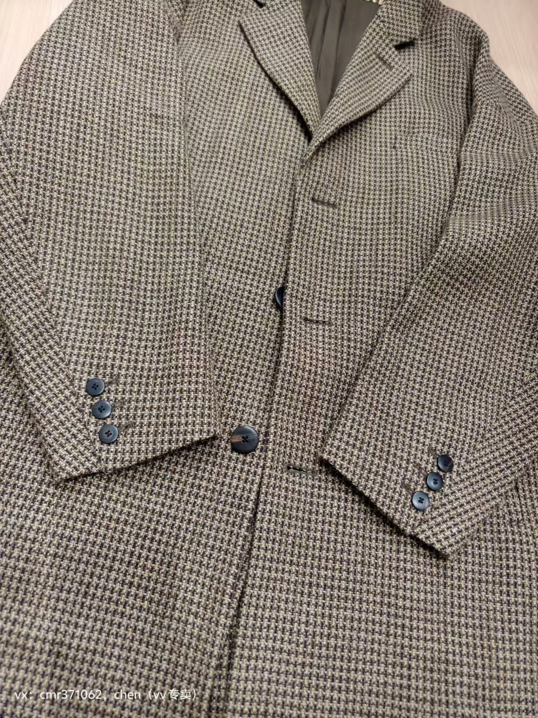 VISVIM 21AW HAMMONS COAT TWEED