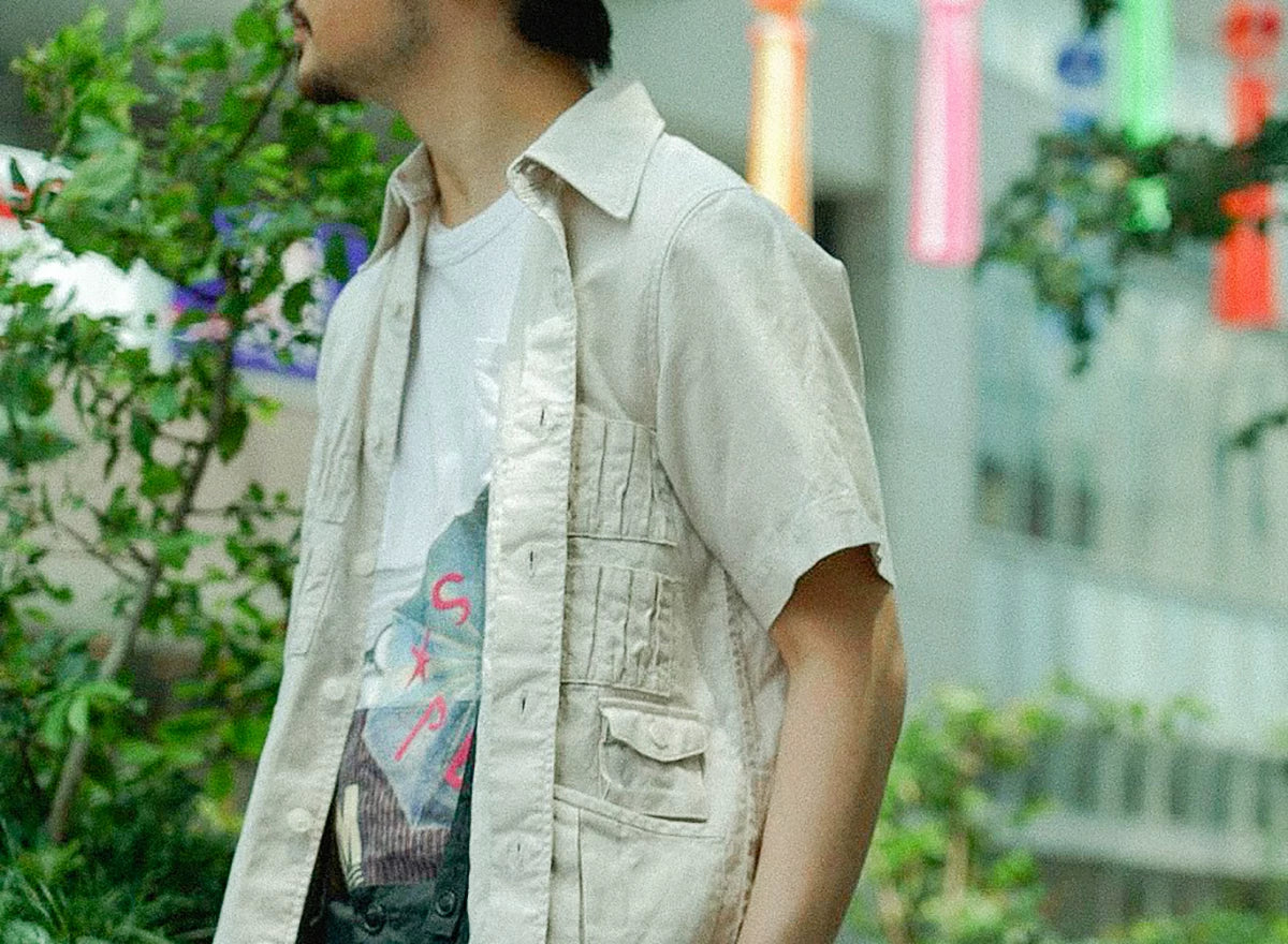 visvim ketchum short sleeve fishing shirt