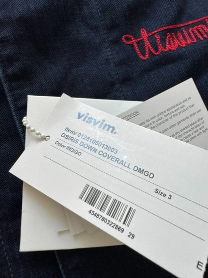 VISVIM 26SS OSIRIS DOWN COVERALL DMGD