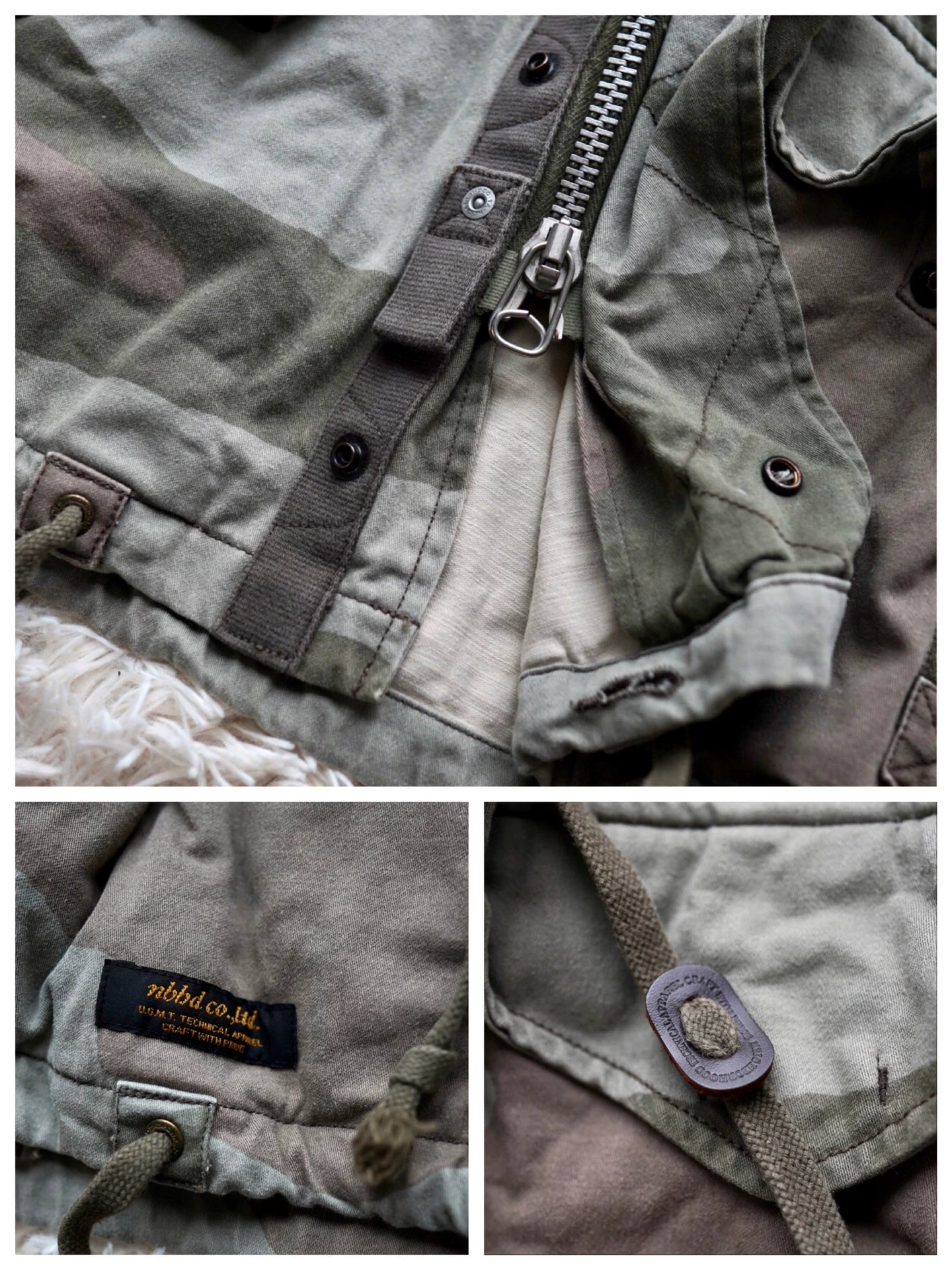 Neighborhood M65 13SS Embroidered Jacket