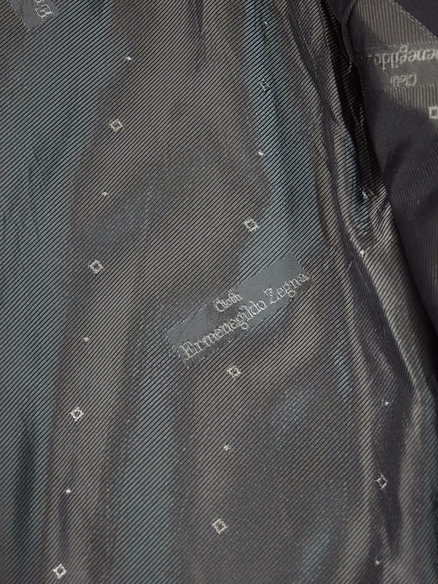 Zegna Black Wool Custom Suit