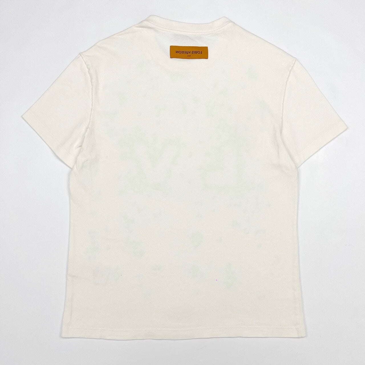 Louis Vuitton Spread White OrigAmi Crane Embroidered Tee