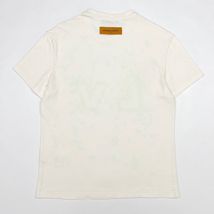 Louis Vuitton Spread White OrigAmi Crane Embroidered Tee