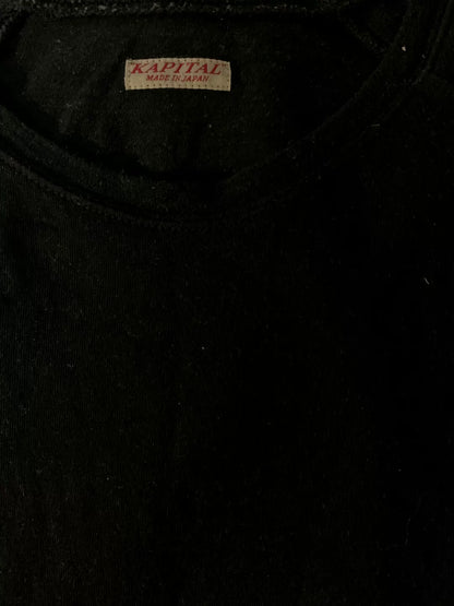 KAPITAL Smiley Long Sleeve Tee