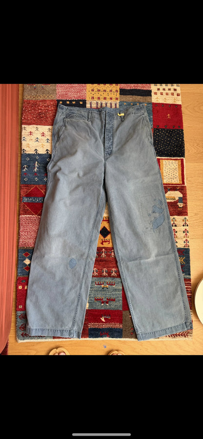 VISVIM EX WIDE CHINO PANTS CRASH 25SS