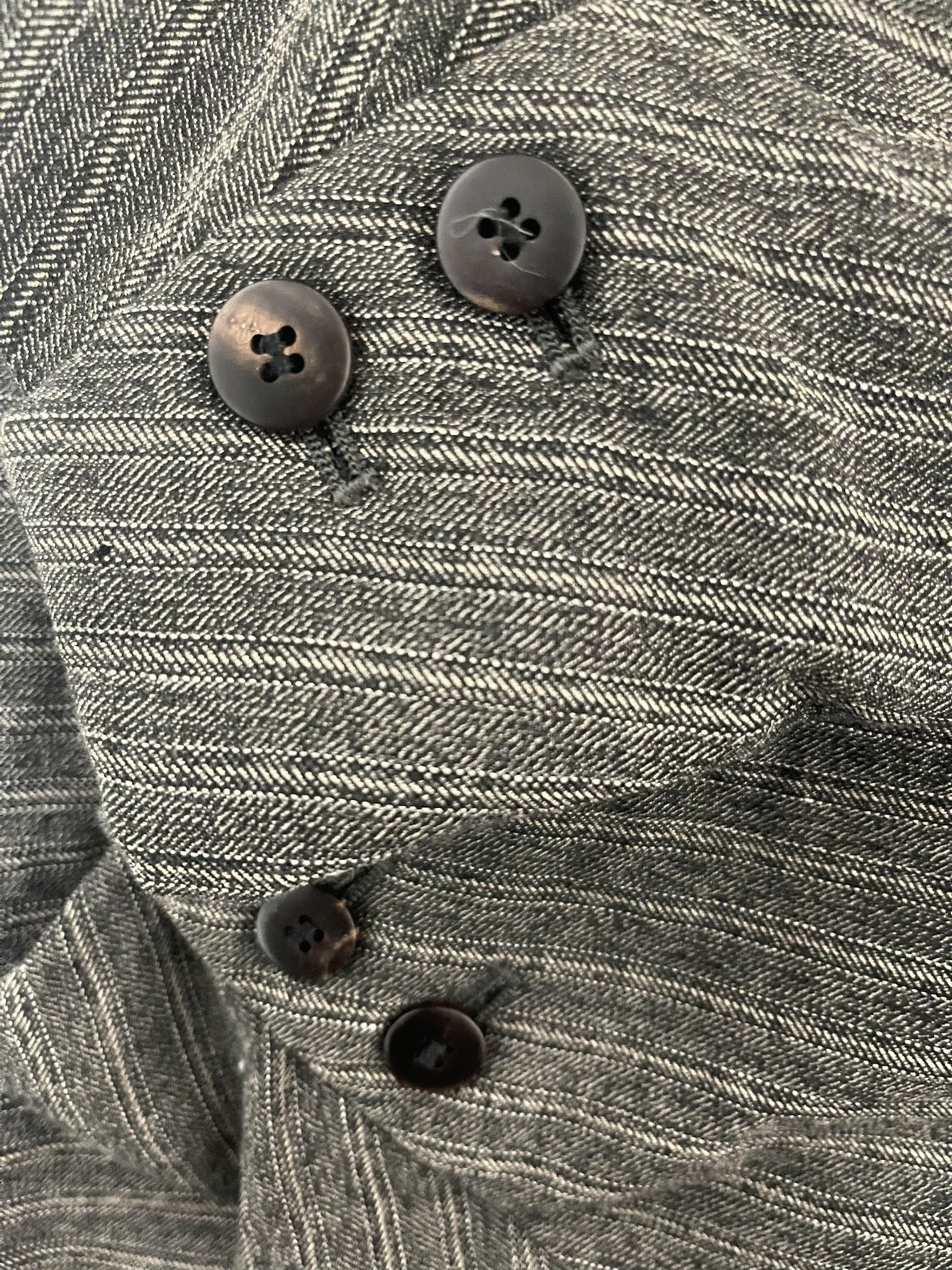 visvim 21ss Galen Grey Striped Blazer
