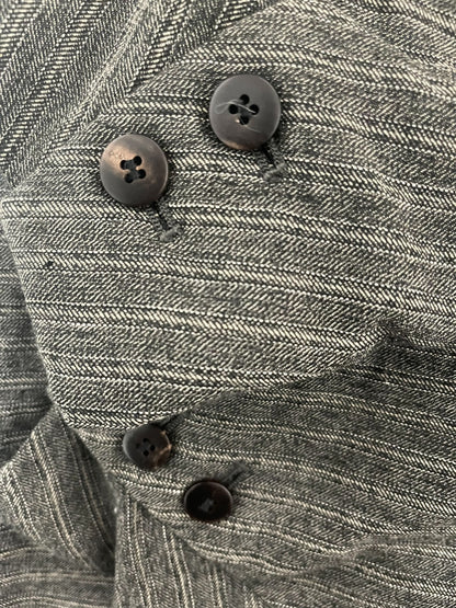 visvim 21ss Galen Grey Striped Blazer