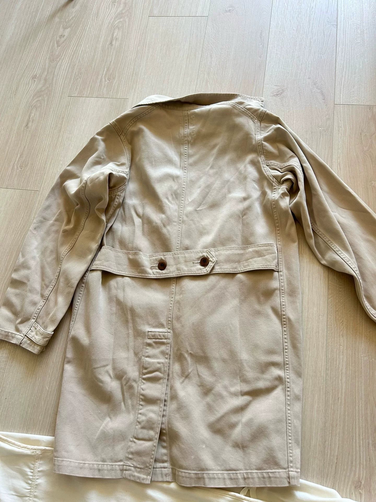 Visvim Peerless Splatter Ink Shop Coat