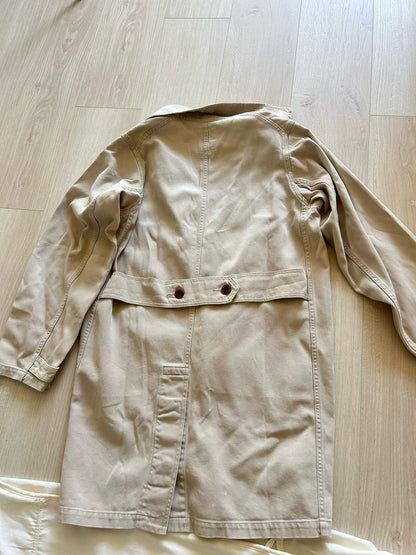 Visvim Peerless Splatter Ink Shop Coat