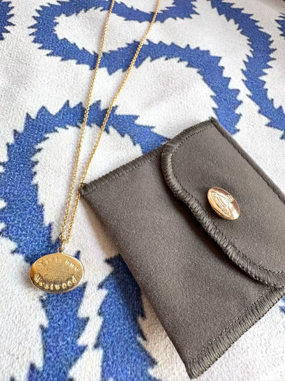Vivienne Westwood Vintage Gold Honeycomb Necklace