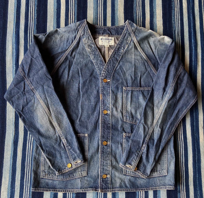 neighborhood washed governor jacket size XL