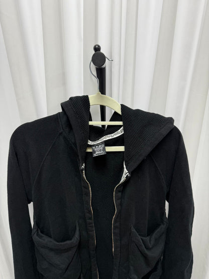 number nine zipper hoodie with pockets