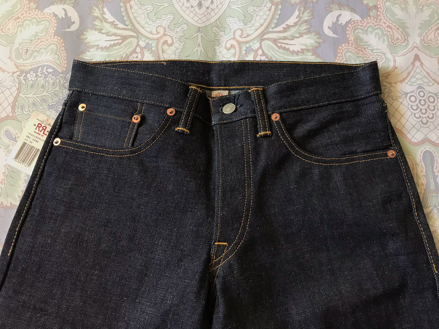 RRL Low Straight Vintage Selvedge Denim