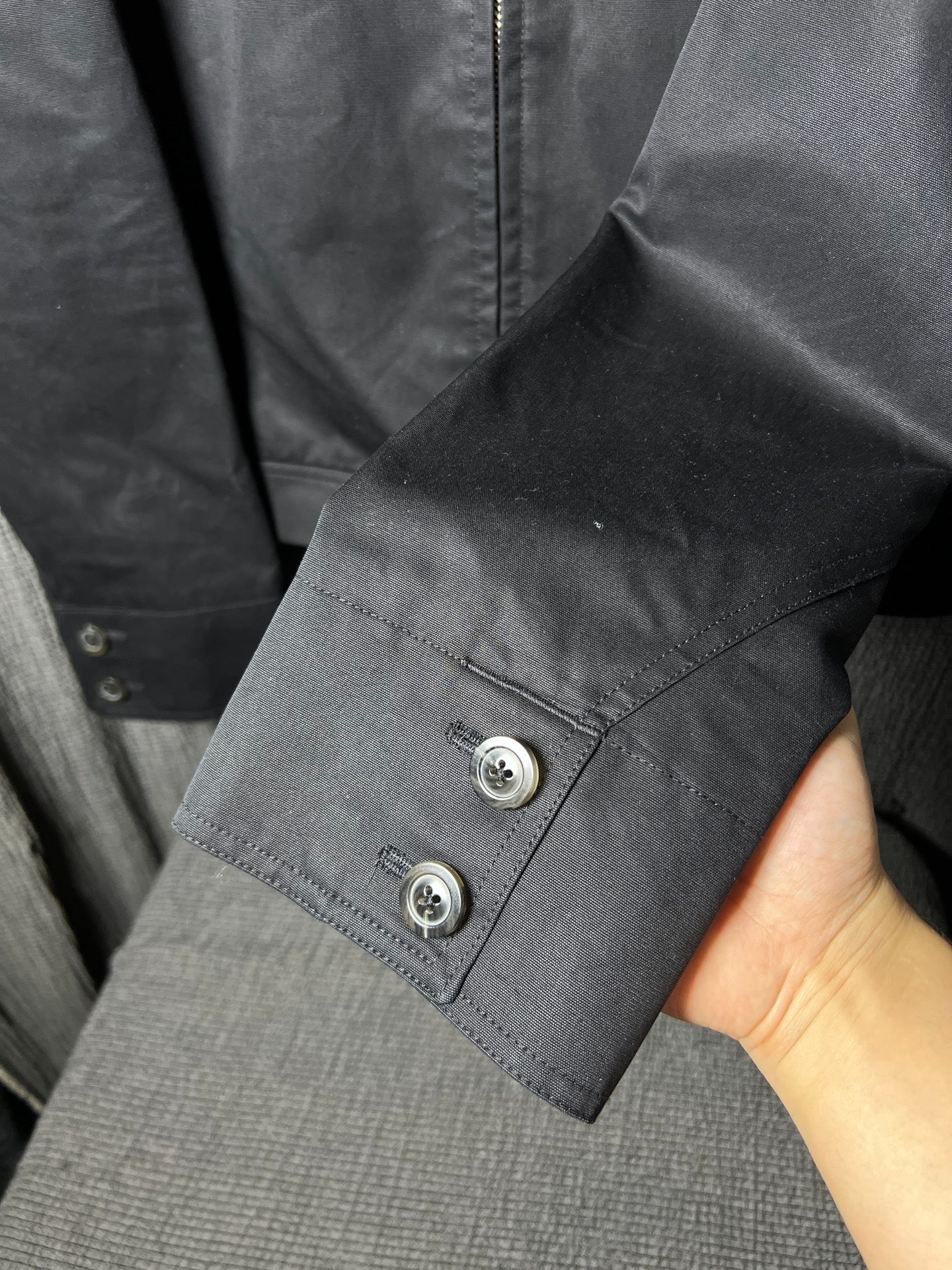 Rick Owens 17ss Mainline Stand-Collar Jacket