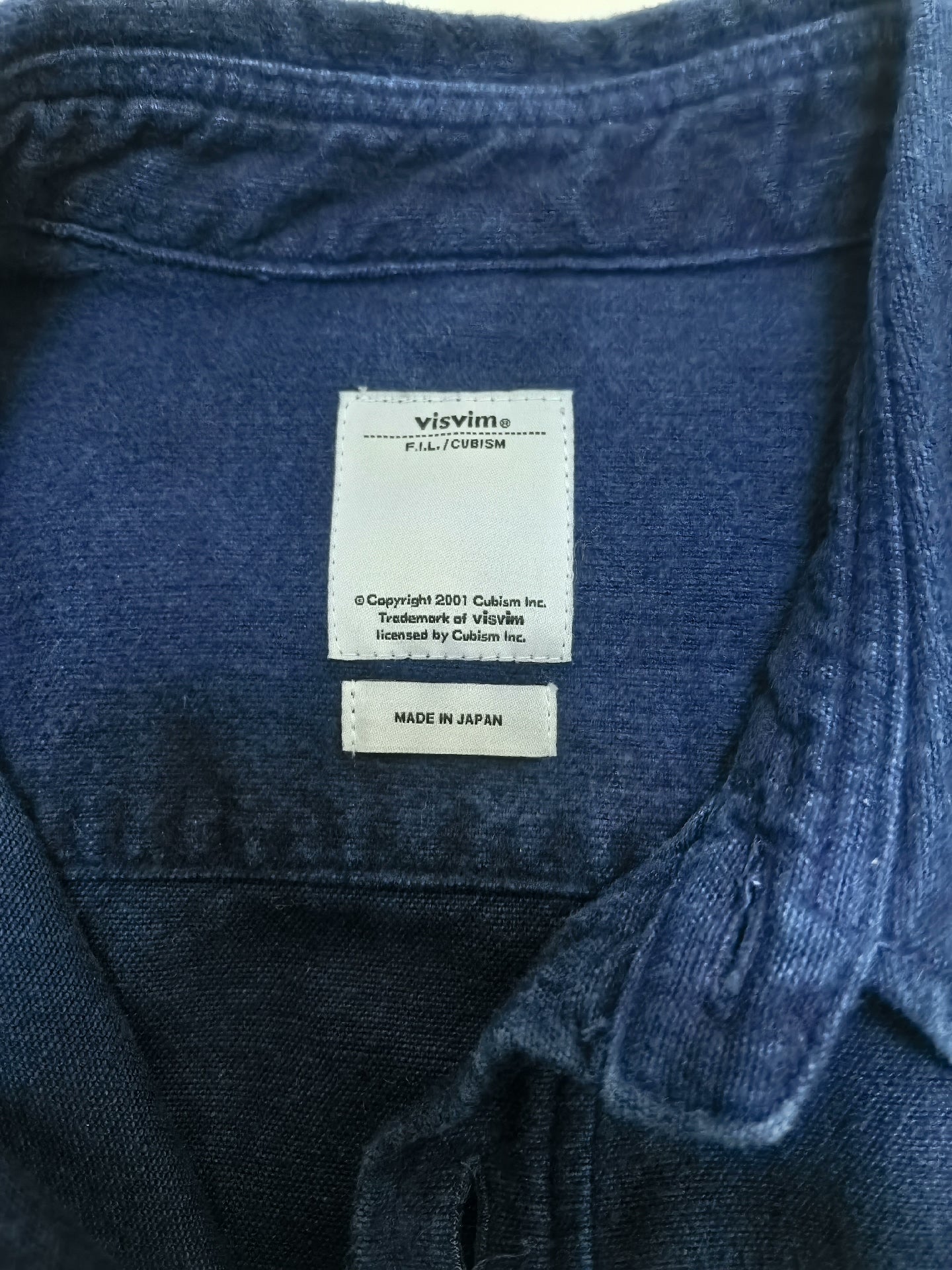 Visvim Blue Flannel Shirt