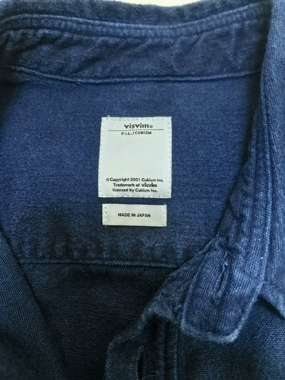 Visvim Blue Flannel Shirt