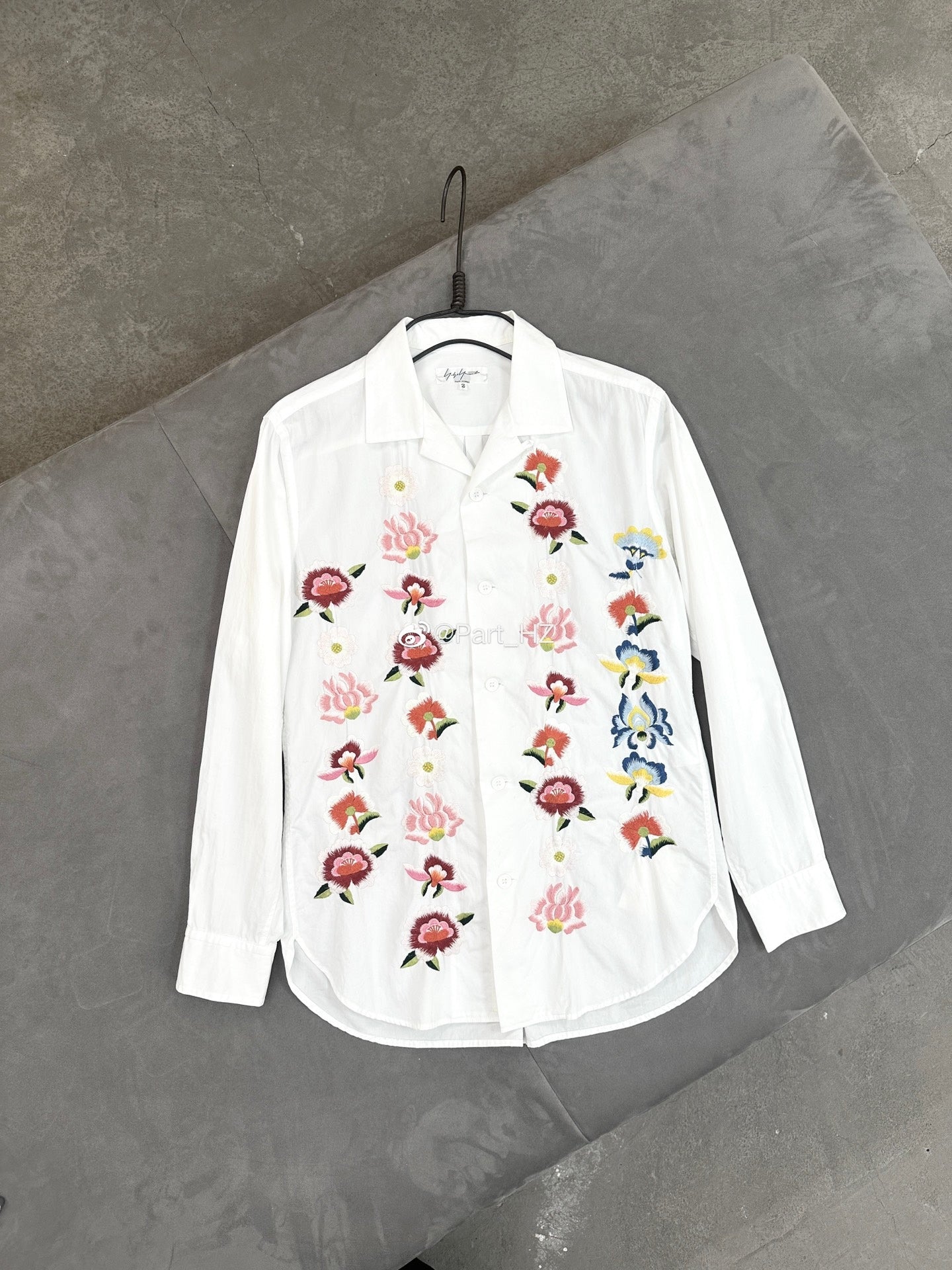 Yohji Yamamoto Pour Homme Floral Shirt