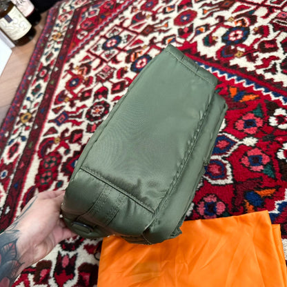 porter tanker camera bag in green