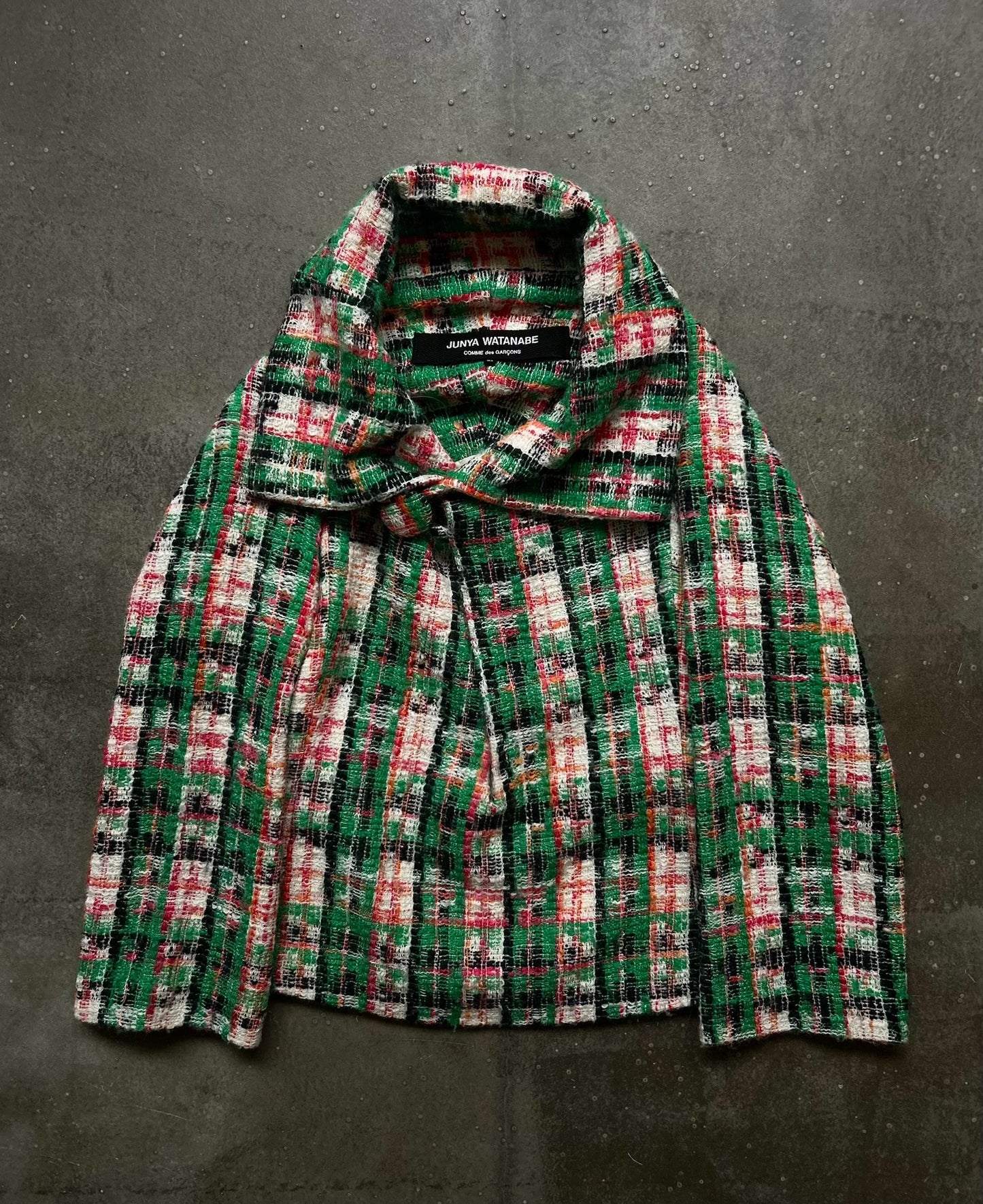 junya watanabe 01aw deconstructed jacket