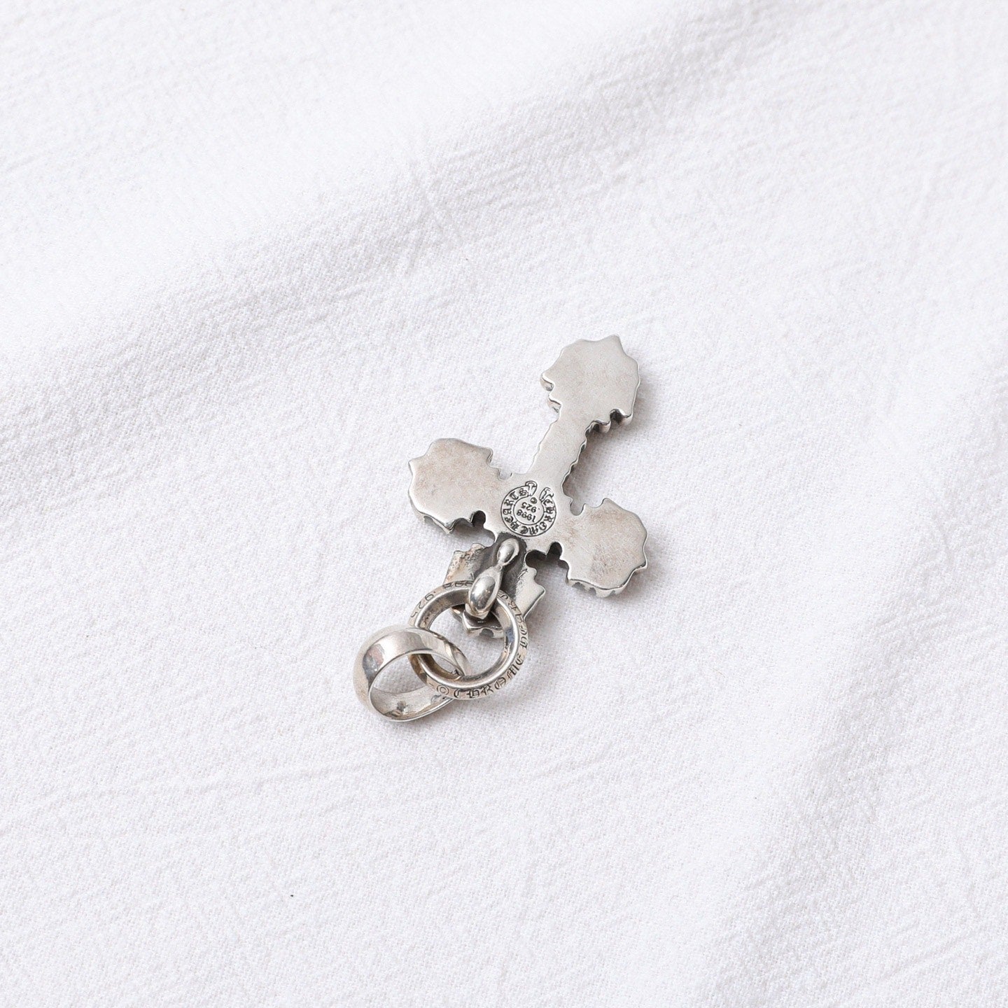 Chrome Hearts 925 Silver Cross Pendant