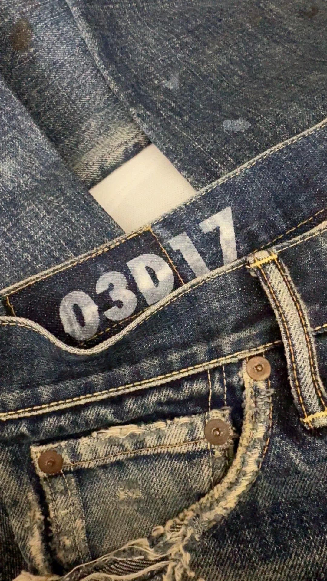 VISVIM 19SS SOCIAL SCULPTURE DAMAGED-17 Jeans