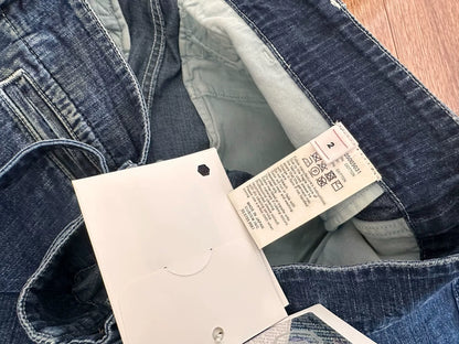 visvim ss camus braces pants in dry denim