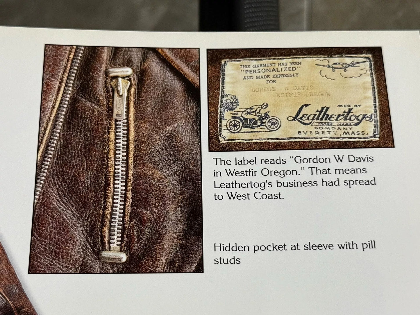 Classic vintage Leather Jacket