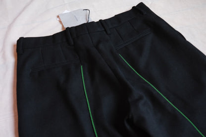 NAMACHEKO Wool Back Piping Trouser