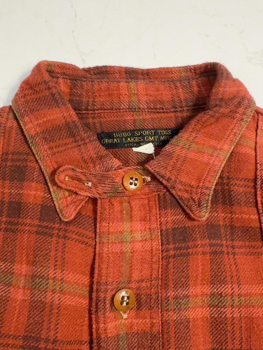 Freewheelers Plaid Shirt Size 15