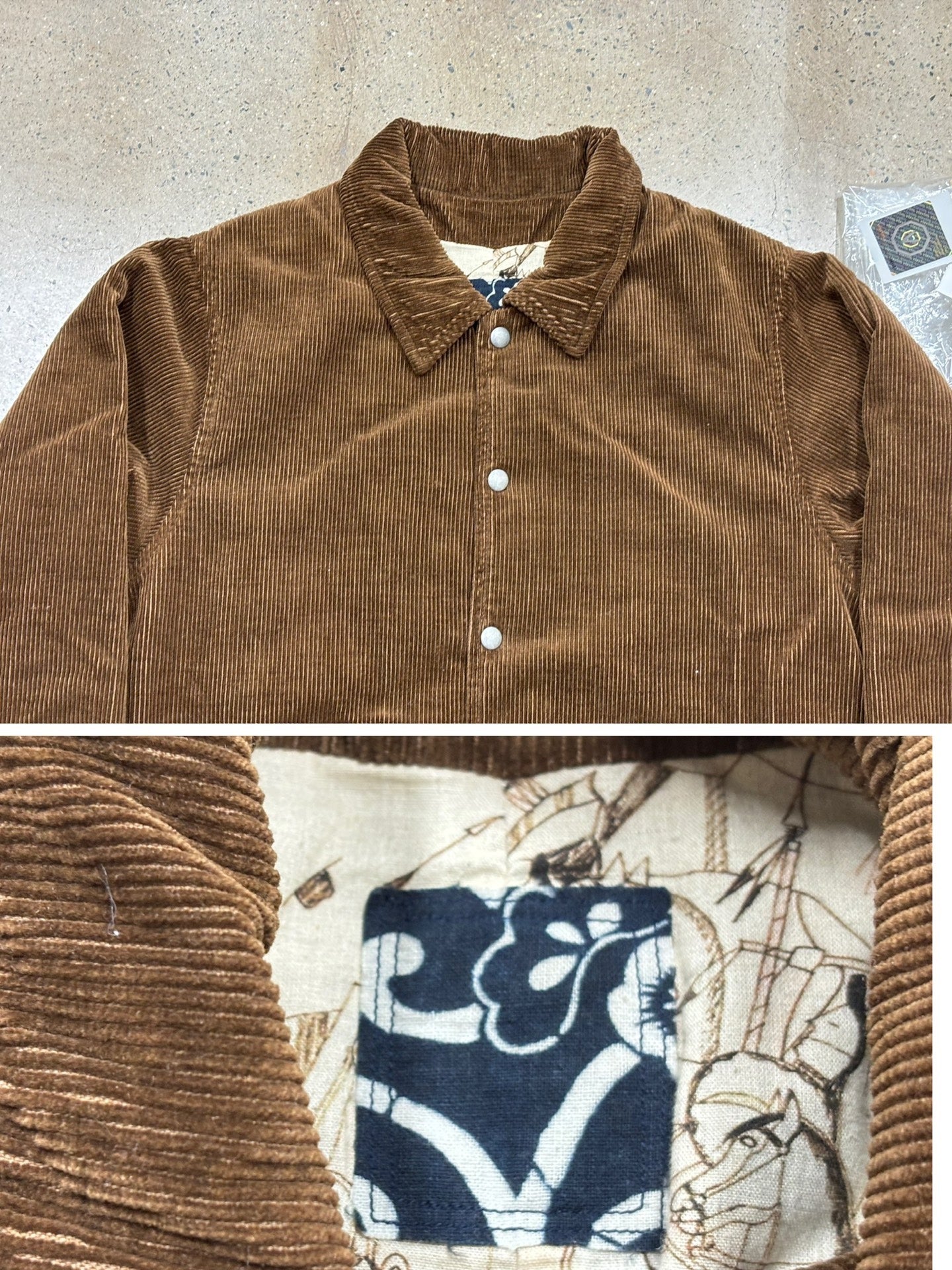 Visvim Corduroy Coach Jacket