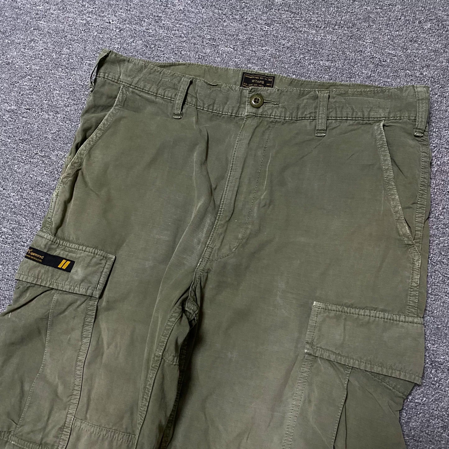 WTAPS 15SS JUNGLE Tie-Dye Washed Cargo Pants