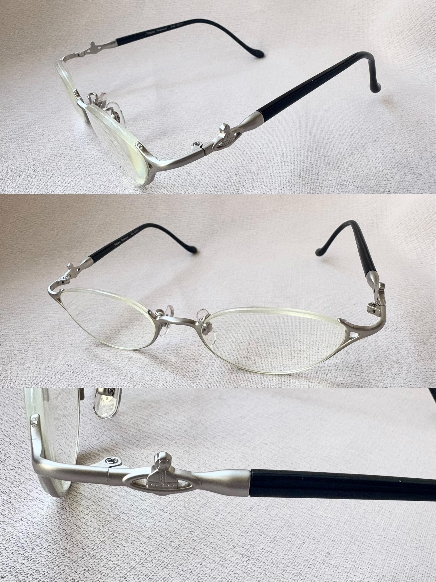 Vivienne Westwood Vintage Silver Saturn Eyeglasses