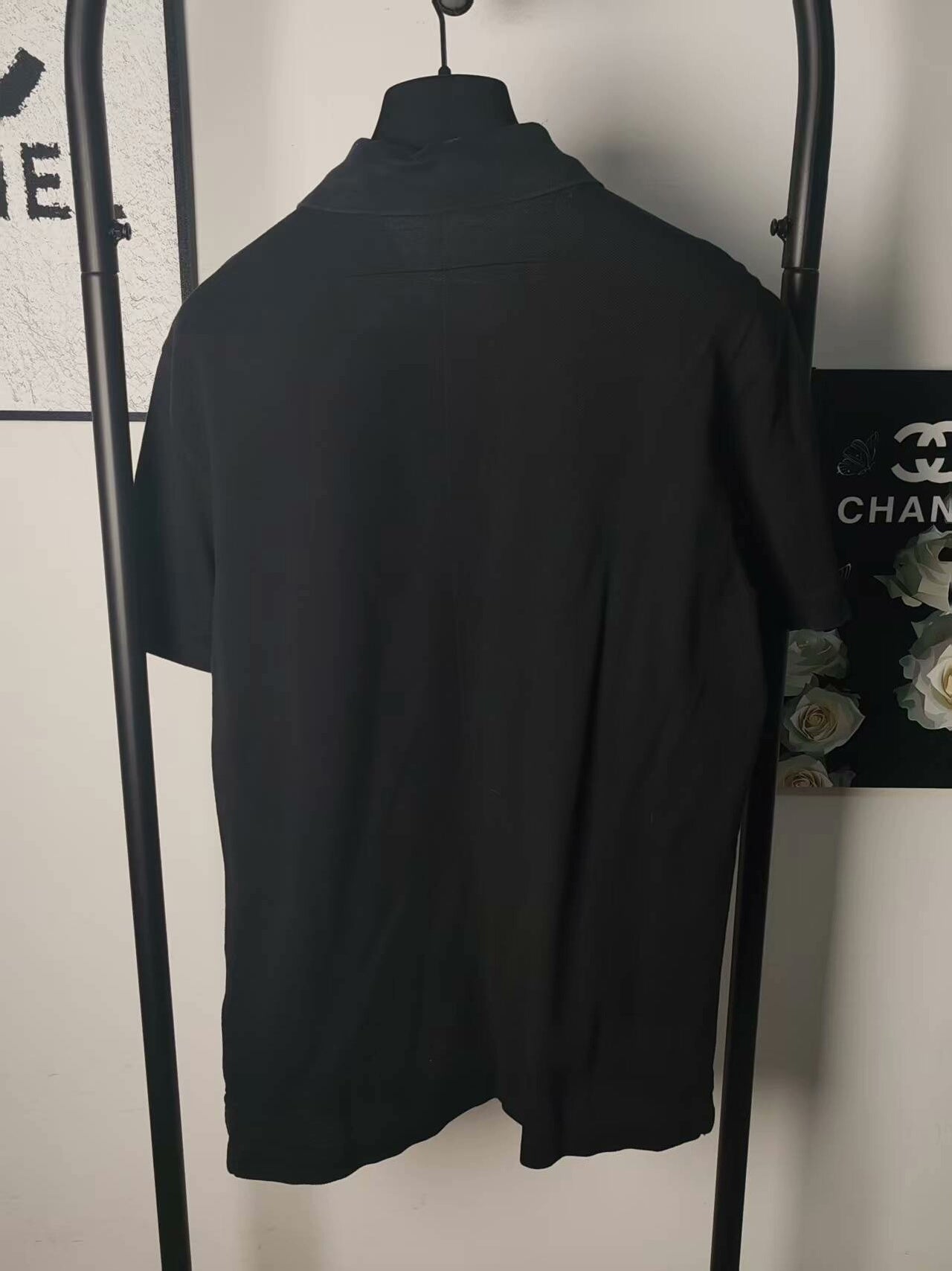 Givenchy Dog Head Short Sleeve Shirt