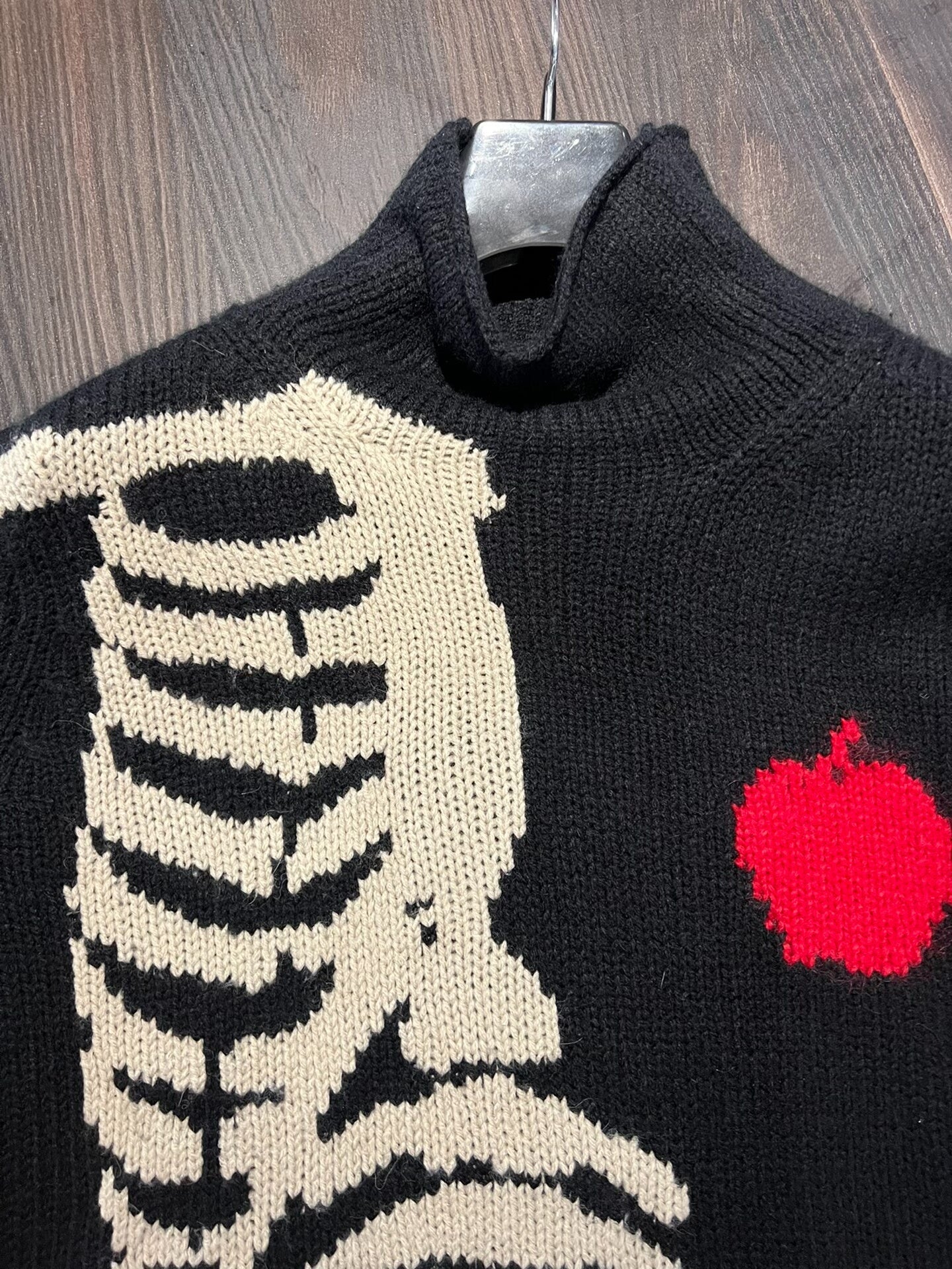 Yohji Yamamoto 11aw Apple Skeleton Sweater