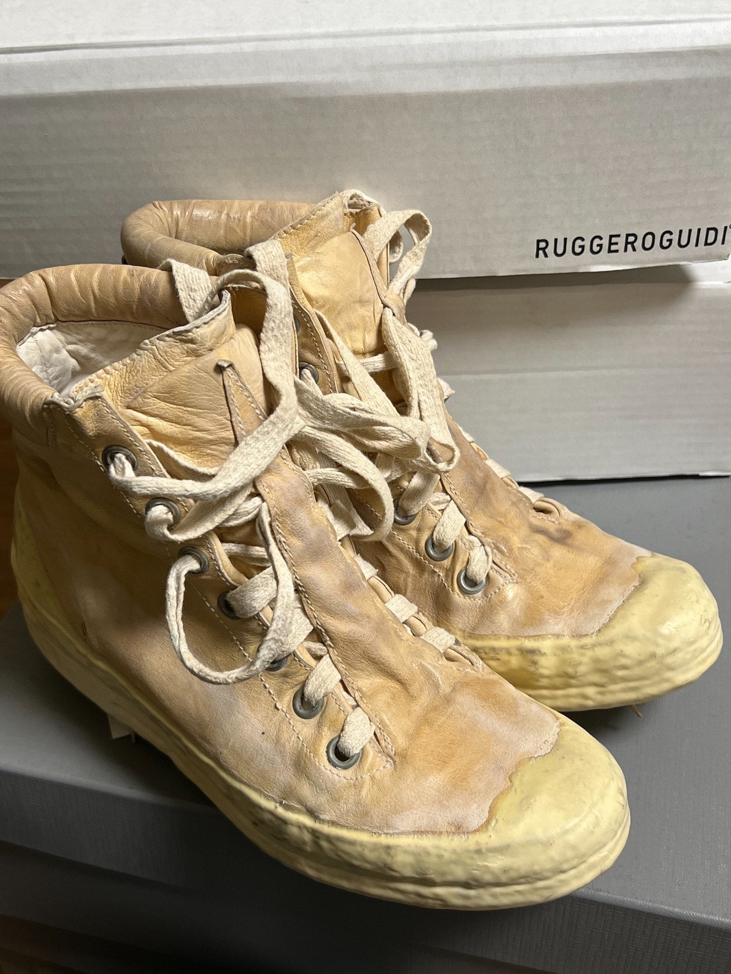 Carol Christian Poell Drip Rubber Sneakers
