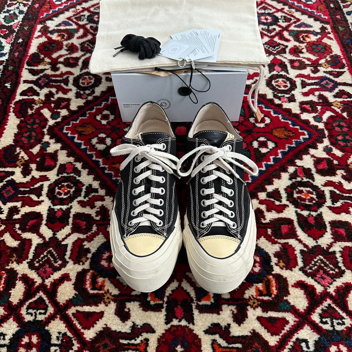 Visvim Skagway Canvas Sneakers Size 9