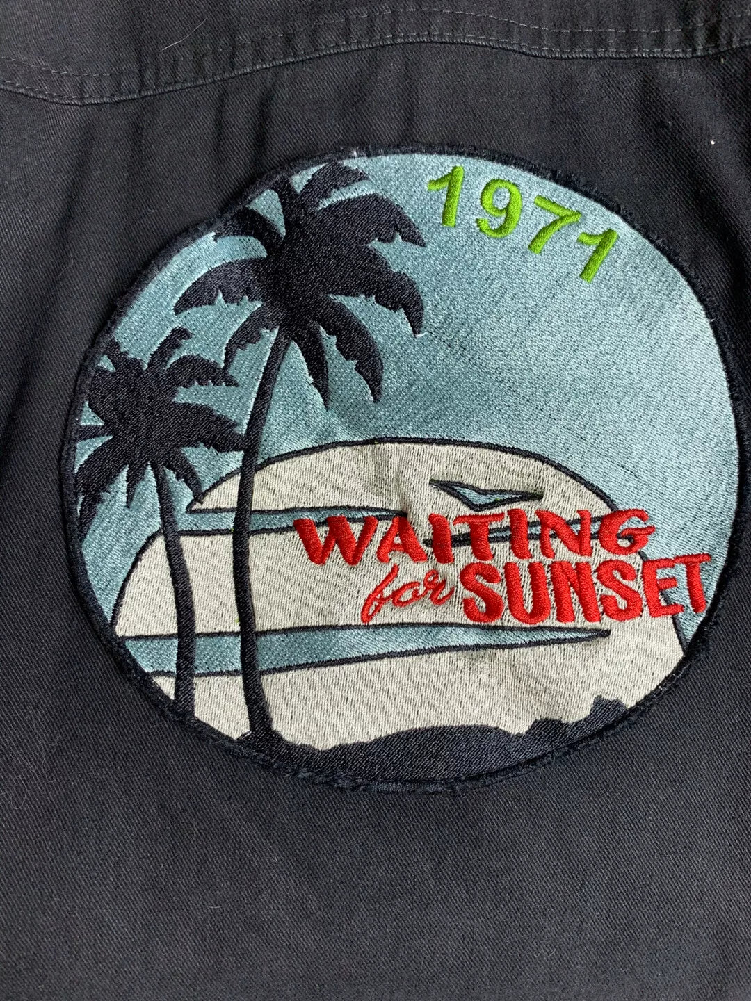 Saint Laurent Black 'Waiting for Sunset' Jacket