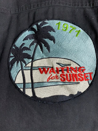 Saint Laurent Black 'Waiting for Sunset' Jacket