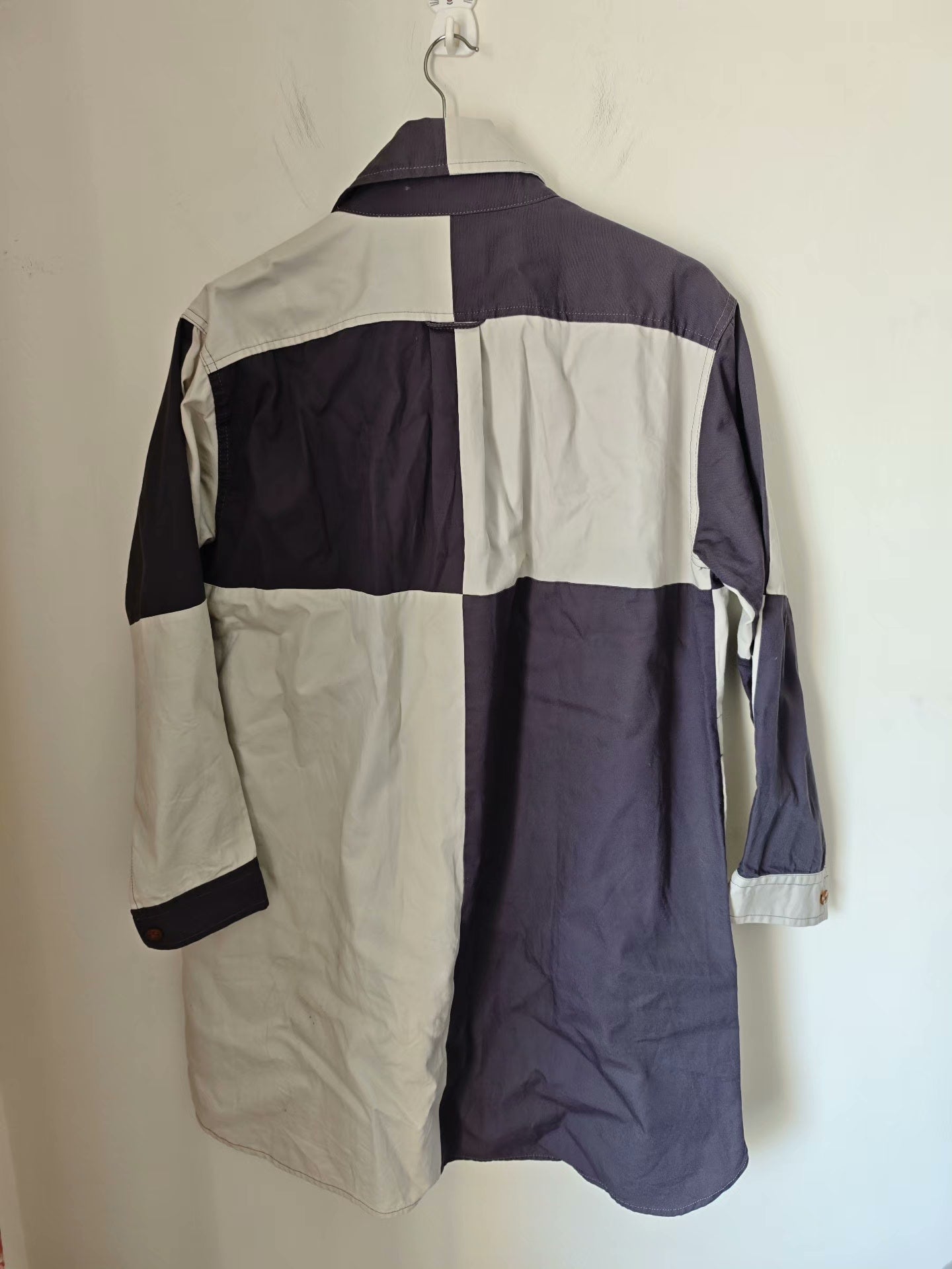 Vivienne Westwood Red Label Colorblock Print Trench
