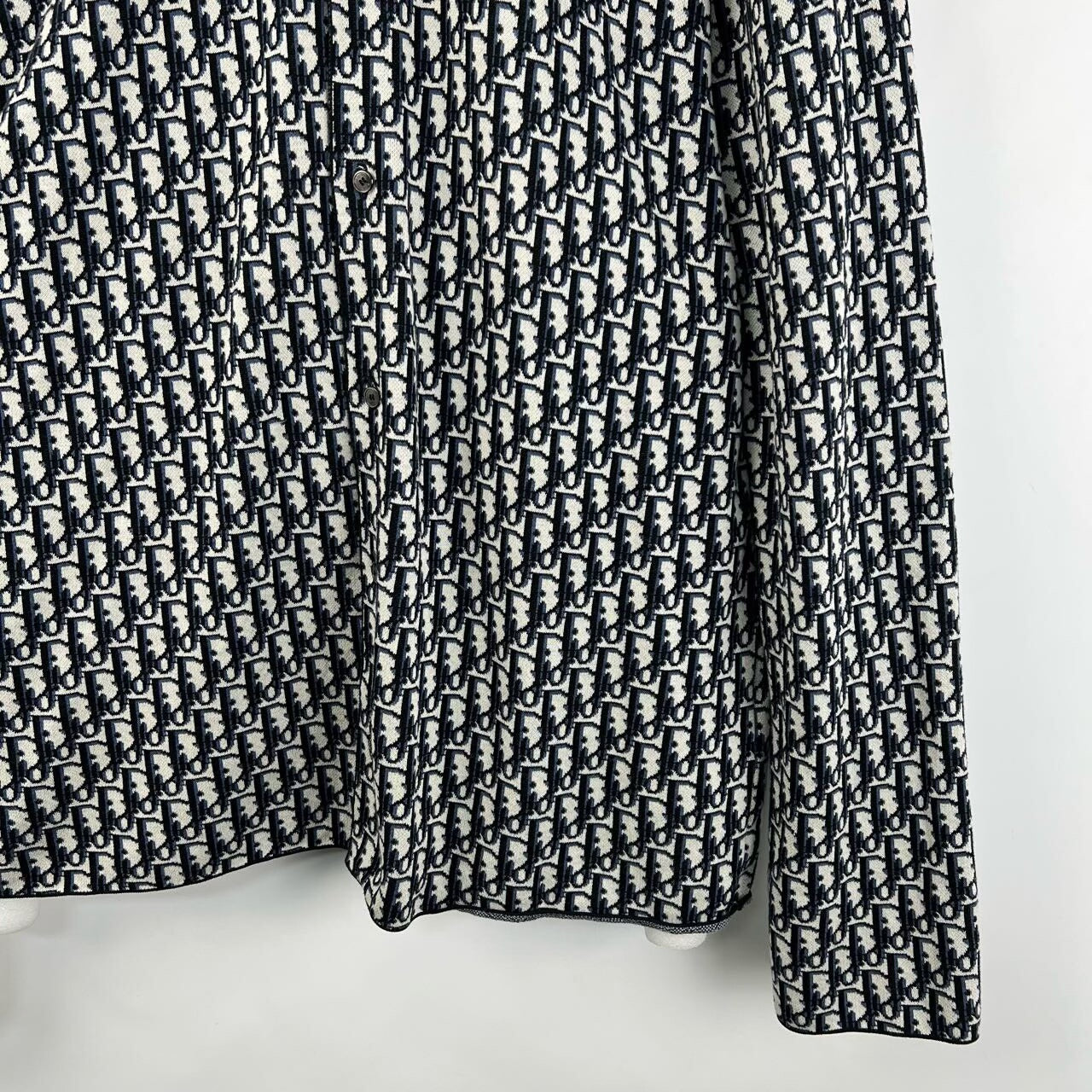 Dior Monogram Logo Knit Shirt