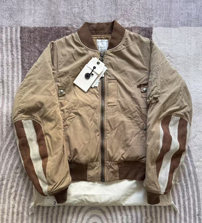 VISVIM 20SS THORSON ALBACORE Droplet Sleeve MA-1 Jacket
