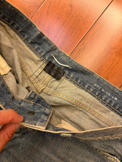 Saint Laurent Paris SLP Distressed Jeans D02 W32